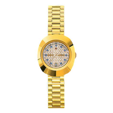 Reloj Rado Original R12416393 Lluvia De Estrellas Dama Dorad.